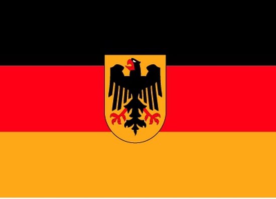 Duitse vlag stickers
