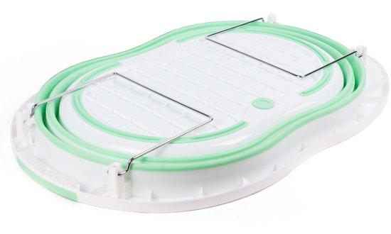 Benson Babybadje - Opvouwbaar - 70 x 46.5 x 23 cm - Groen/Wit van Benson — afbeelding 3