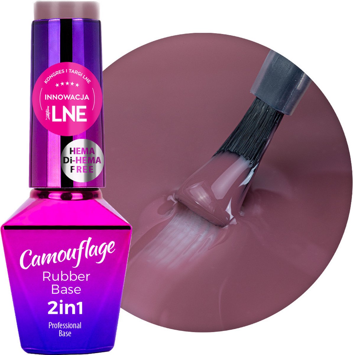 Goedkoopste Molly Lac - 2 1 Rubberbase - Camouflage - Boom Blush 1 - Hema//DiHema Vrij - Manicure - Nagelverzorging - Nagelstyliste - Base - UV/Led - Caramdia