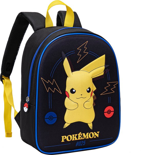 Pokemon Pikachu Rugzak Premium Quality - Hoogte 31cm