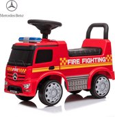 Voiture des Pompiers Mercedes Antos avec sirène - Rouge