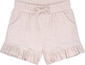 Prénatal peuter short - Meisjes - Dark Off-White - Maat 74