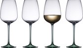 Bol.com Lyngby Glas Vienna Wijnglas 53 cl 4 st. Groen aanbieding