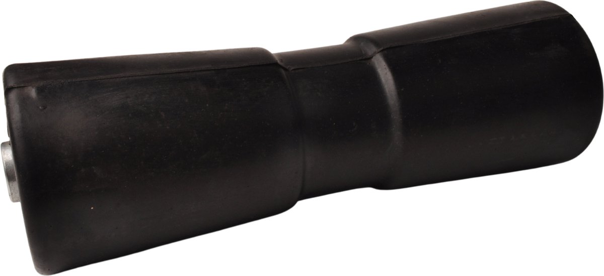 Kielrol zwart - 290x82 mm - naafdiameter 21 mm