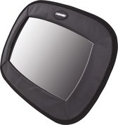 DrPhone MirrorEasy - Autospiegel baby - Spiegel hoofdsteun autostoel achterbank - Veilig - baby en kids - 25 x 25cm - Zwart