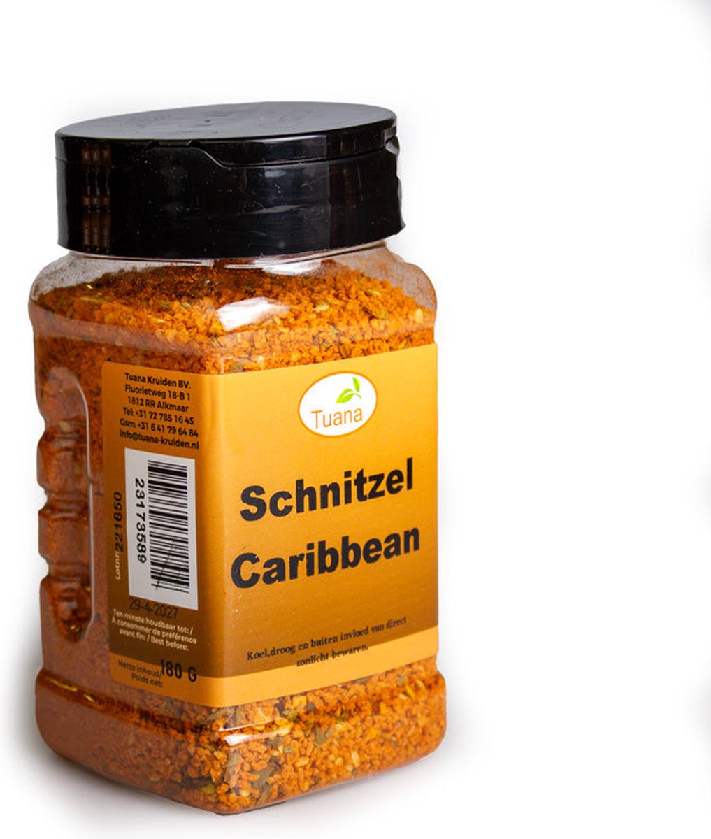 Goedkoopste Tuana Kruiden - Schinitzel Carebbean Red - Kruiden Zonder Zout - MP-S-0003