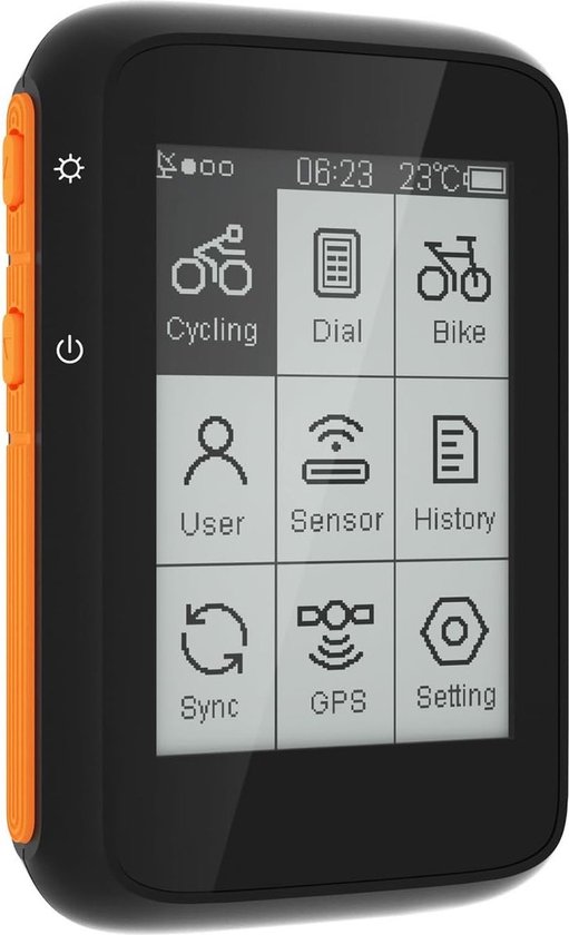 Ordinateur De Vélo GPS Sans Fil ANT+ Et Bluetooth - Multifonction - Neuf