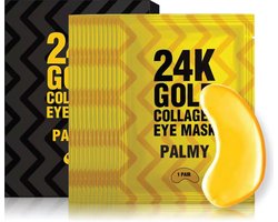 PALMY® Collageen Oogmasker (24 stuks) - Wallen en Donkere kringen - Anti Wallen - Eye Oog Patches Pads - Hydrogel Pads - Gezichtsmaskers Verzorging