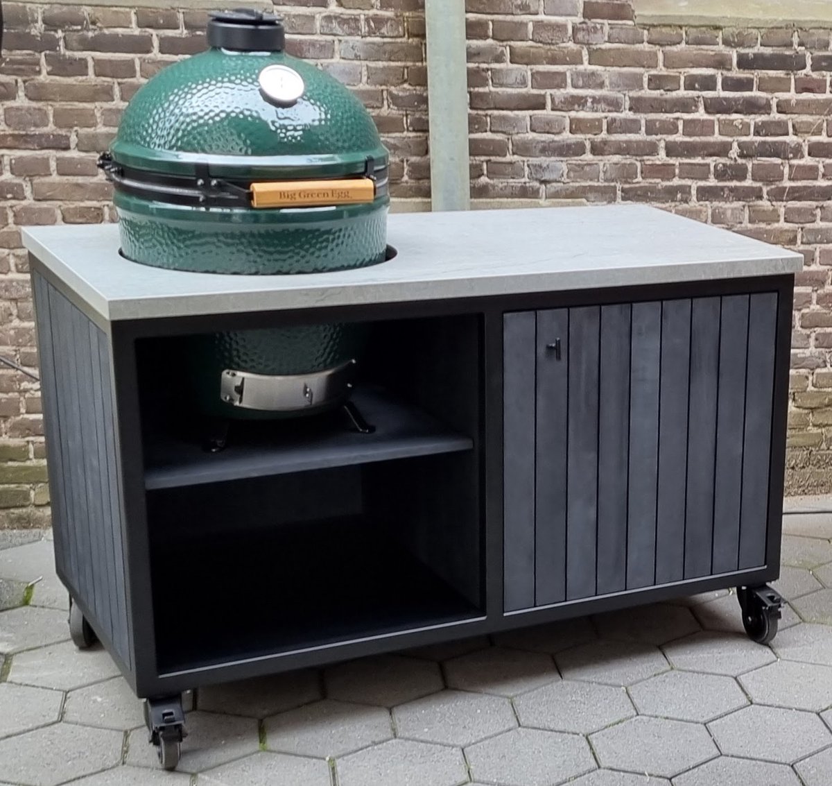 Heavenly Garden Elements - Buitenkeuken - Staal - Eikenhout - 152cm