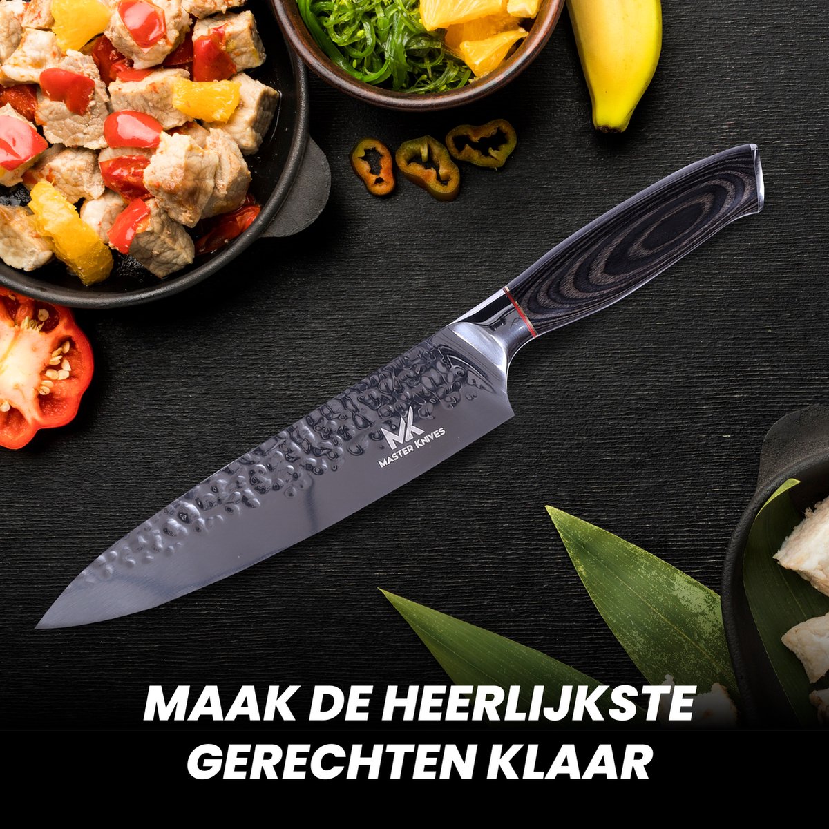 Professioneel Japans Koksmes 20 CM van Master knives — cadeau in Kookcadeaus - foto 7