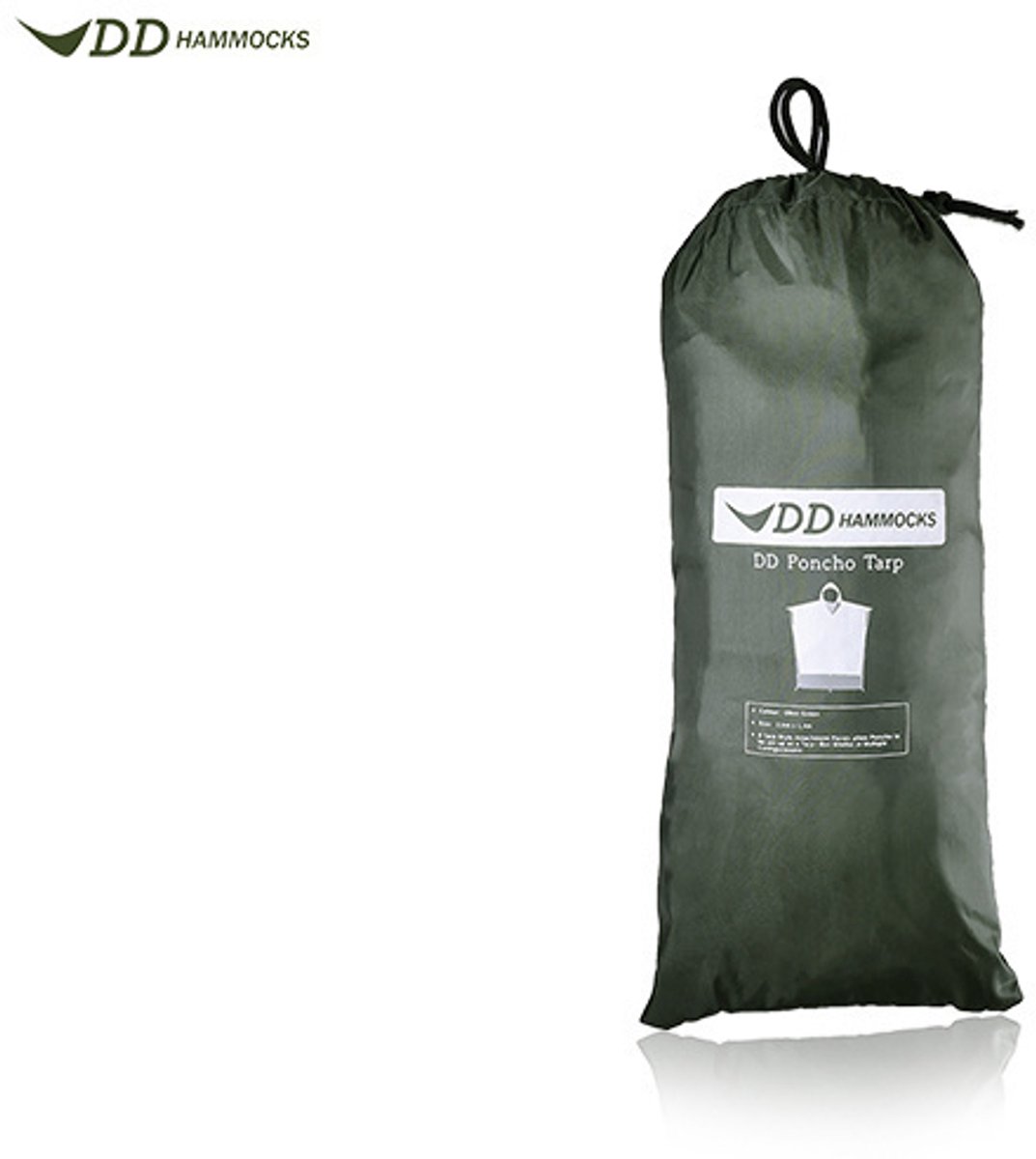DD Hammocks Poncho - Tarp - Olive Green