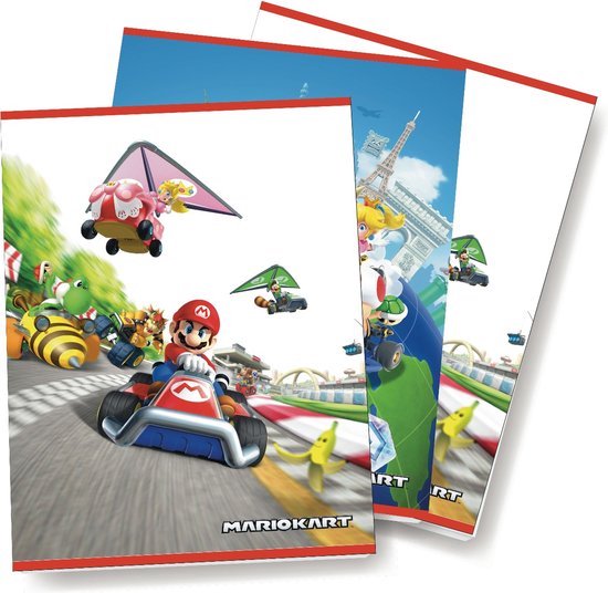 Mario Kart schriften Lijn A5 Kleine schriften) - 3 stuks