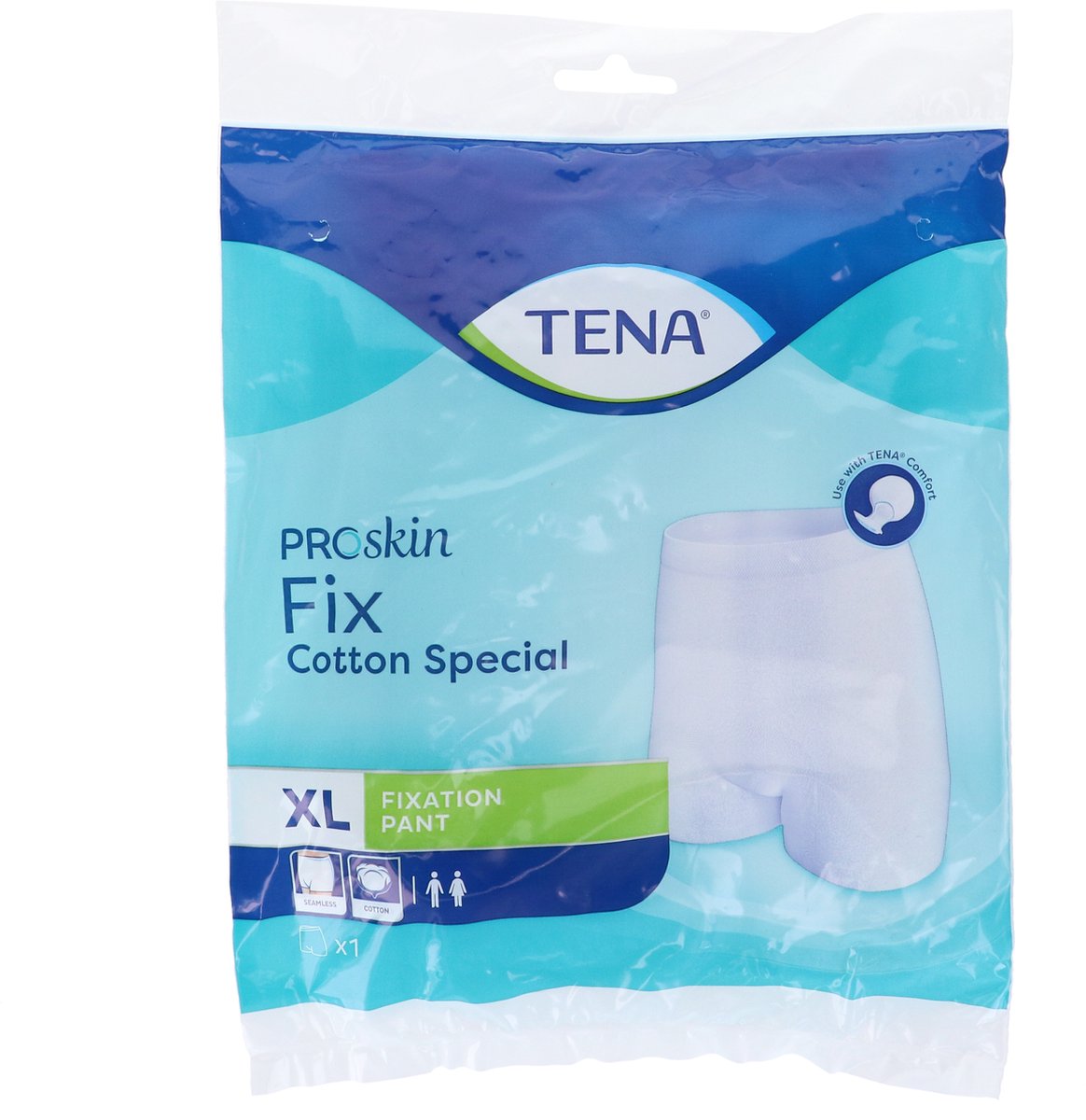 Goedkoopste Voordeelverpakking van 2 x TENA FIX COTTON SPECIAL XL,1 st. (756607
