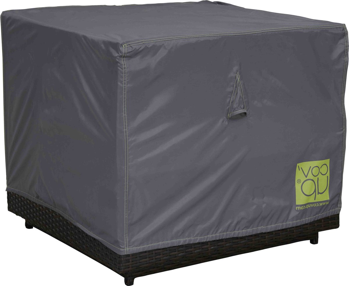 Oviala - Grijze polyester tuinstoelhoes - Cov'Up