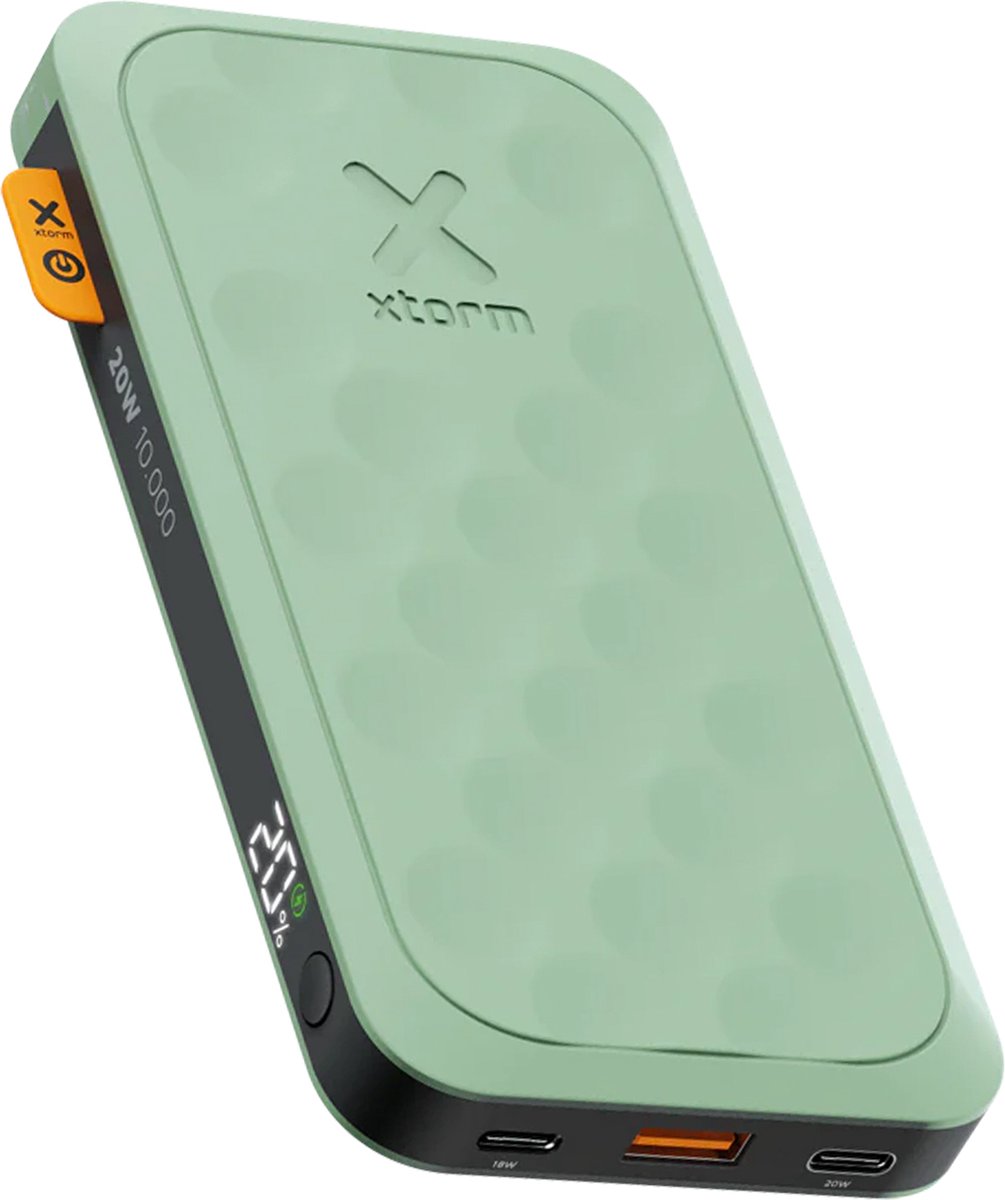 Xtorm Powerbank met Snelladen 10.000 mAh Groen