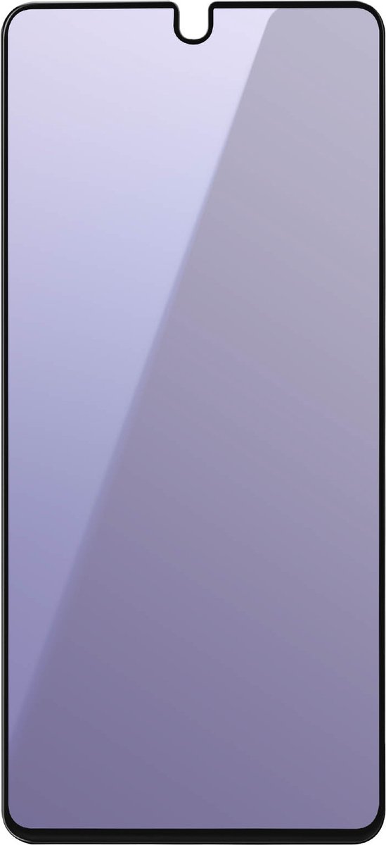 Avizar getemperd glas beschermende folie Geschikt voor Samsung Galaxy A53 5G Anti-licht en afgeschuind, Zwart