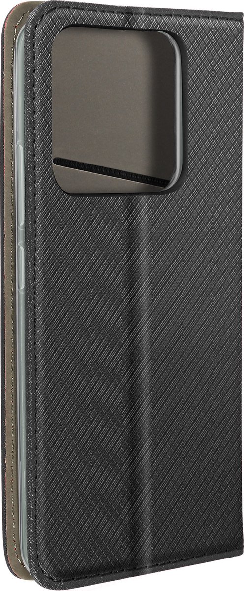 Avizar Foliohoes Geschikt voor Xiaomi 14 Magnetische kaarthouder, Zwart