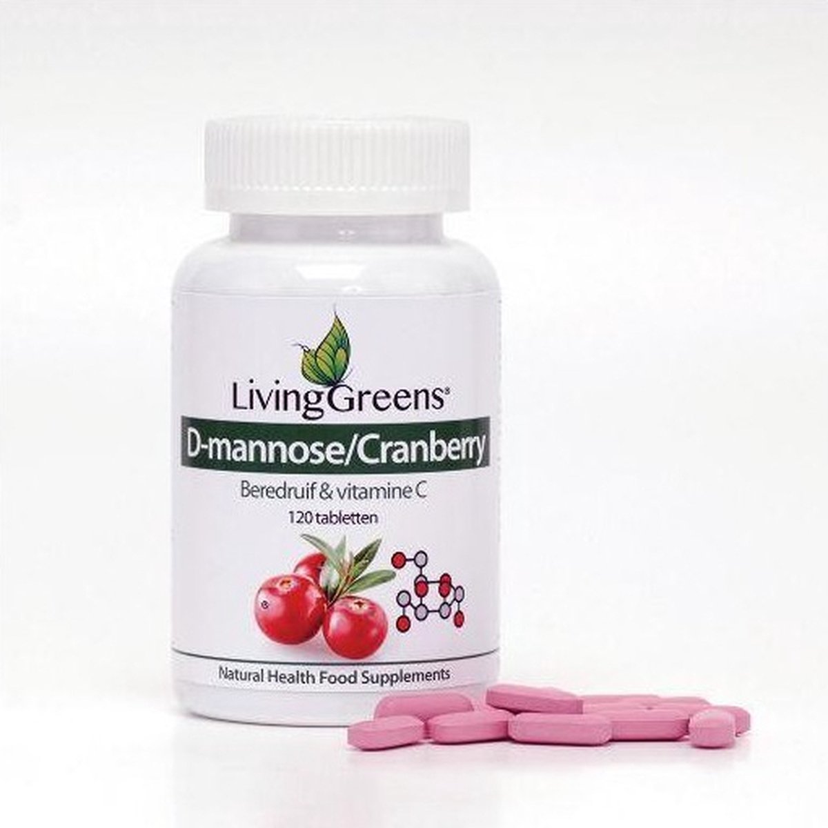 Goedkoopste LivingGreens D-mannose Cranberry, cranberry, dmannose