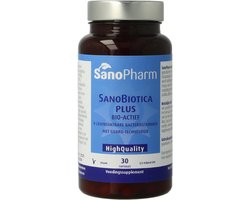 SanoPharm Sanbiotica Plus - 30 capsules - Pre-/biotica supplementen preparaat