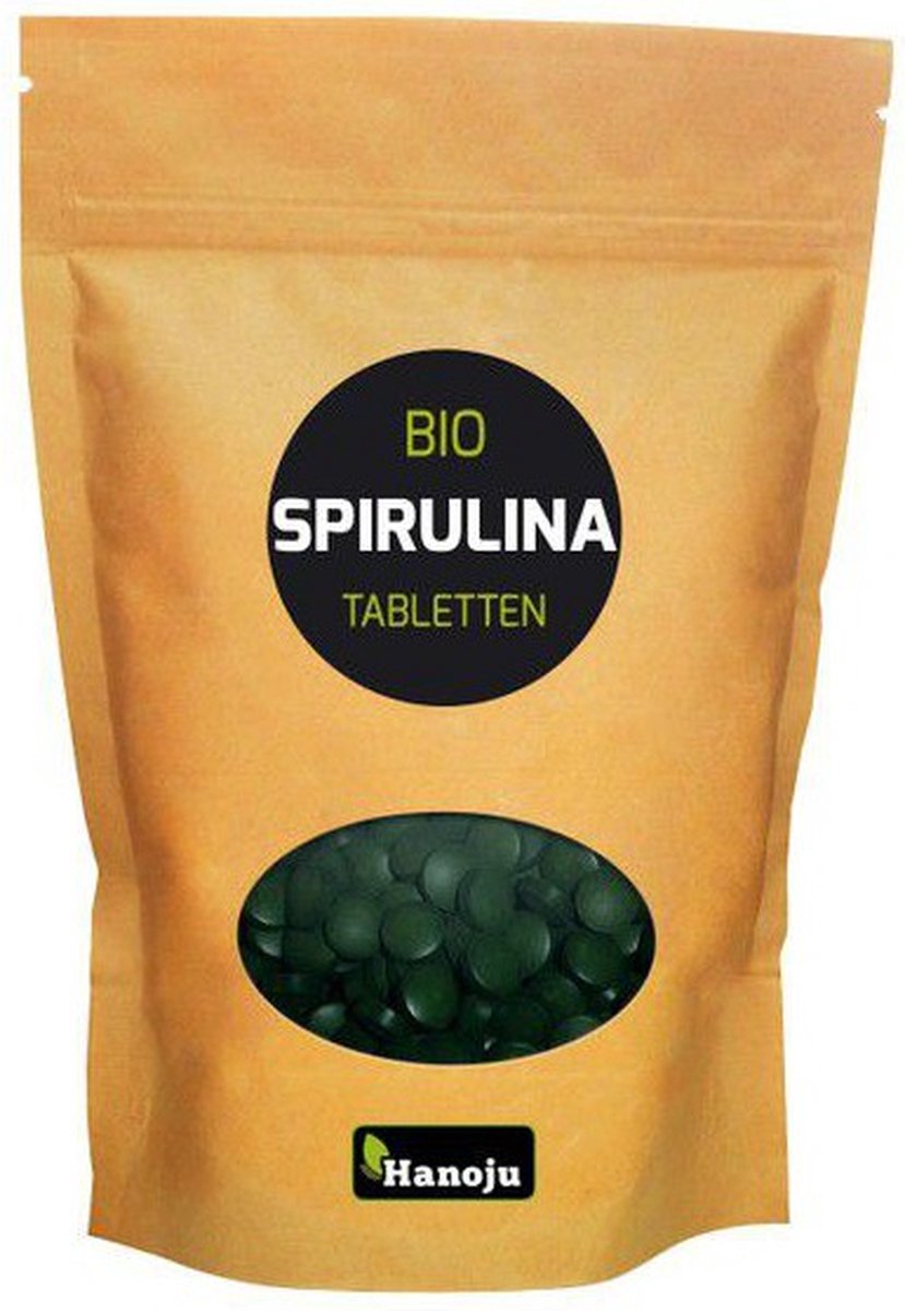 Goedkoopste Hanoju Bio Spirulina 400 Mg - 2500 st