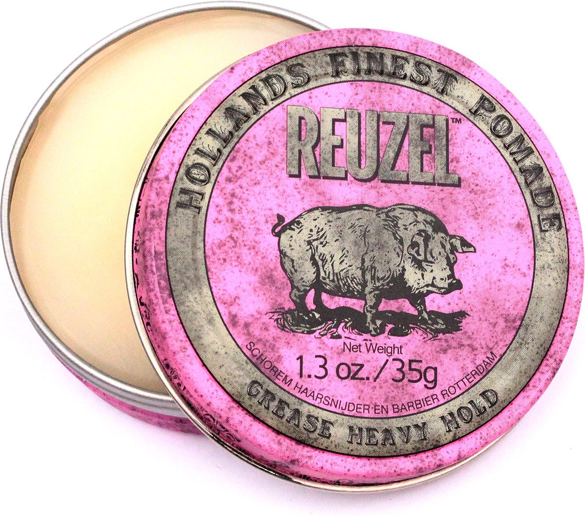 Reuzel Pomade (Sterke fixatie) - 35 g, Roze