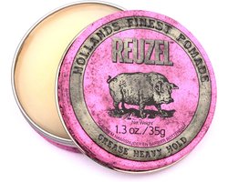 Reuzel Hf Pomade Grease Heavy Hold - Pink 35 gr