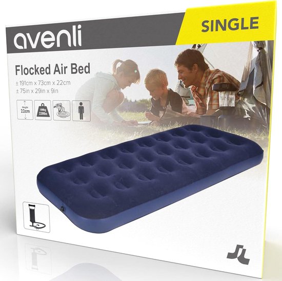 Combination Mattress - Single Bed Hand Pump 700 cm³ - 191000 cm - Blue Twin - Unisex Adults van Intex — afbeelding 2
