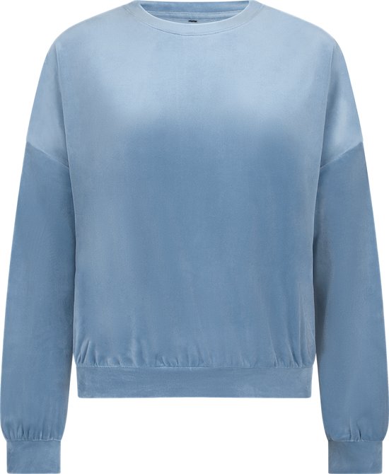 Foto: Hunkem ller velours top blauw 2xl