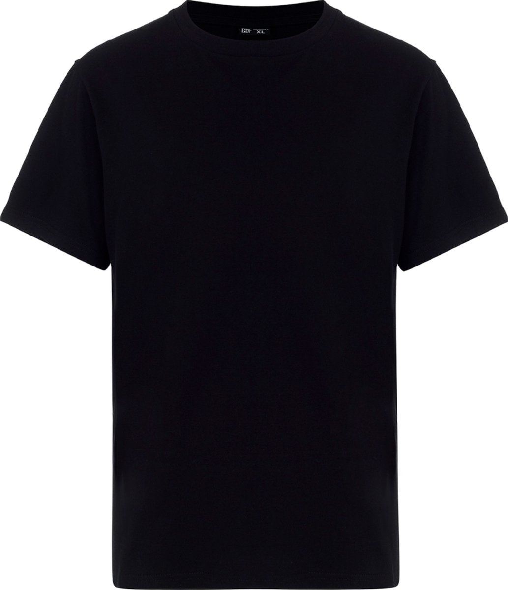 FragON - Basic T-shirt - Zwart - Maat S