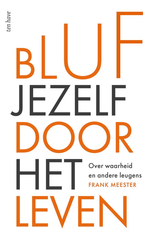 Bluf jezelf door het leven - cover