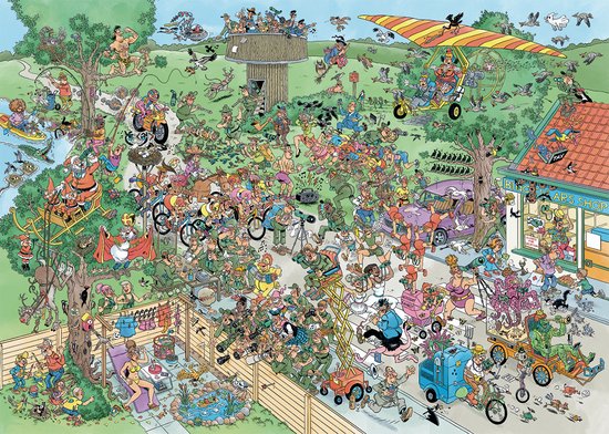 Jan van Haasteren - Vogelkijkdag - 1000 stukjes