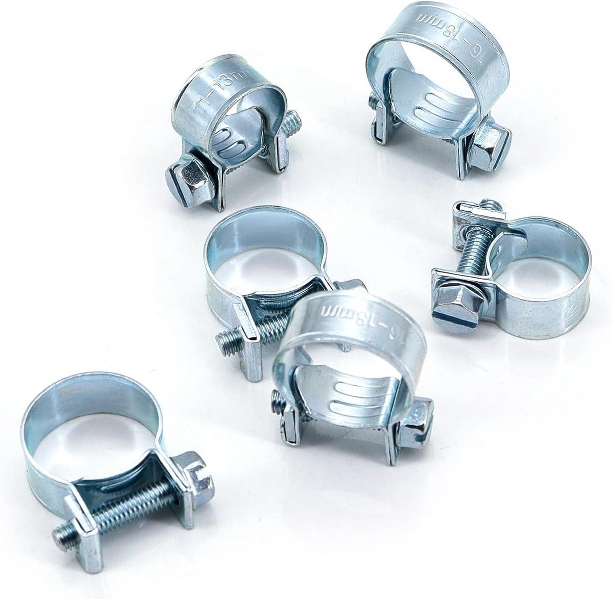 Colliers De Serrage Inox 25-40 Mm - Lot De 10, Acier Inoxydable 304, Bande De 9 Mm - Pour Tuyauterie, Piscine, Machine à Laver - 7