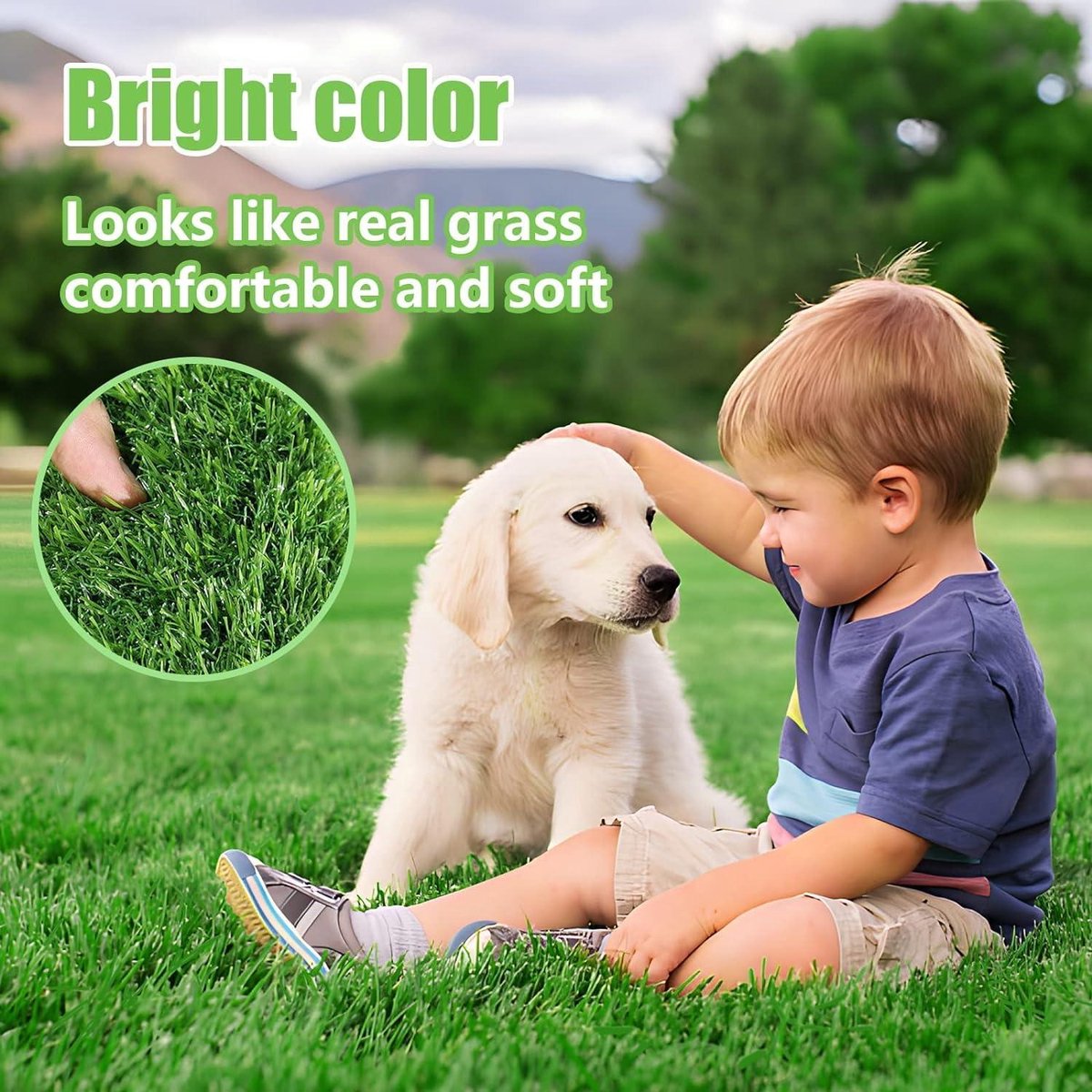 J26 Artificial Grass for Dogs Training Dog Toilet Replacement Lawn Mat Door Mat Puppy Football 2er (46x58.5cm
