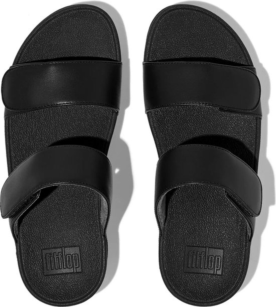 FitFlop Lulu Adjustable Leather Slippers Dames bol