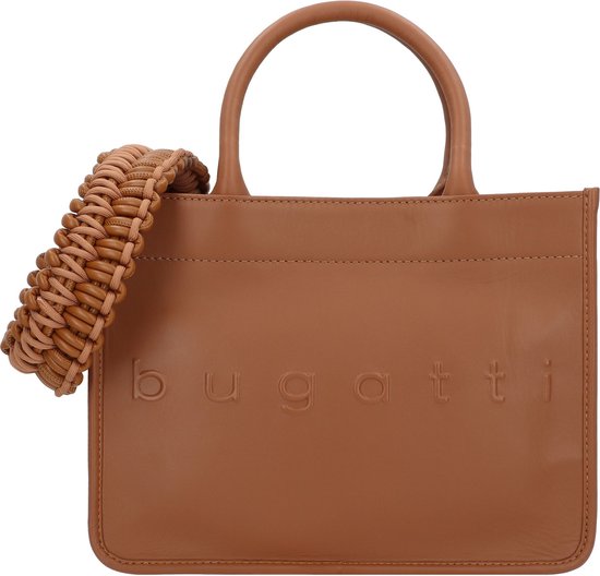 bugatti Cuir Sac à épaule Sac shopper Daphne Tote Bag Cognac Brun