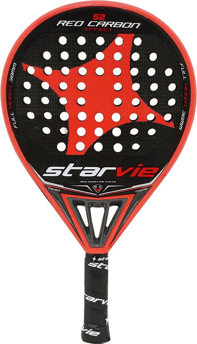 Star Vie S2 Red Carbon Effect Padel Racket