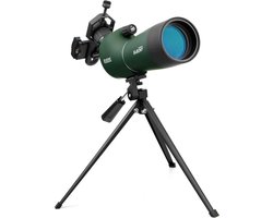 Svbony SV28 - Spotting Scope 20-60x60 - Compact - BAK4 Prism - Monoculaire telescoop voor beginners - Breed gezichtsveld - Statieftelefoon -Adapter Spotting Scope - voor vogelspotten - X01NSK34