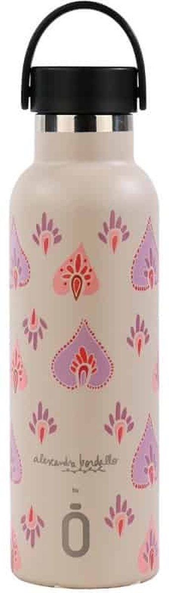 Runbott Drinkfles Thermosfles Alexandra India Pink 600 ml