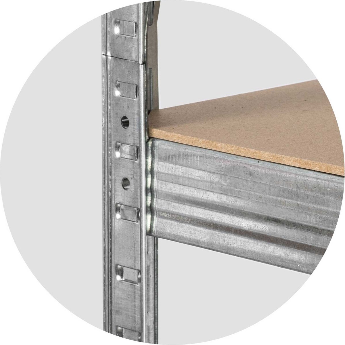 Humberg Metalen opbergrek 150 x 75 x 30 cm HR-810