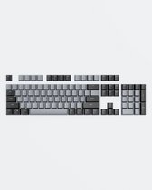 Dark Project - KS-46 PBT - Keycaps - Zwart/Grijs - ENG/RU/UA