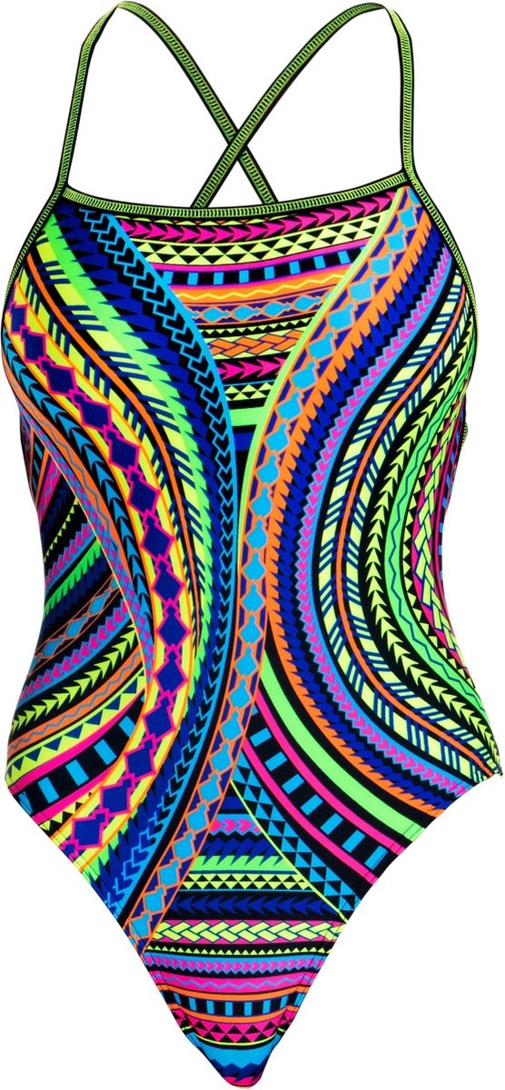 Tribal Revival Diamond back one piece – Dames | Funkita | Maat 12