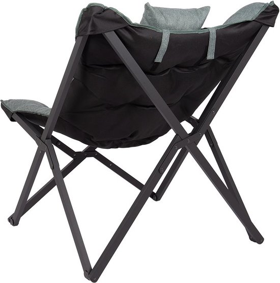 Bo-Camp - Industrial - Relaxstoel - Brandon - Cationic - Groen van Bo-Camp — afbeelding 2