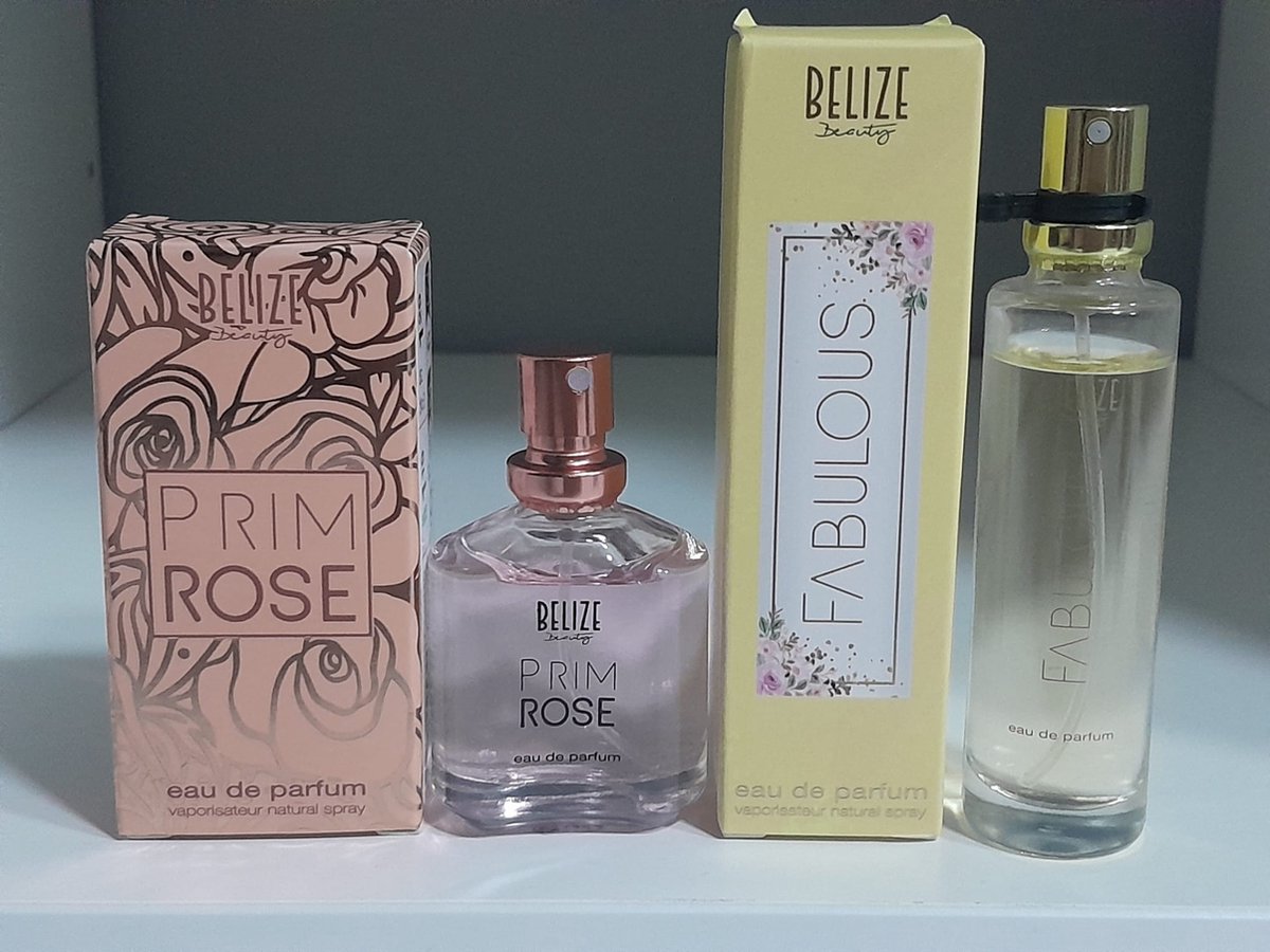 Goedkoopste Belize Beauty Mini Parfum Fabulous Prim Rose Eau de parfum 15 ml