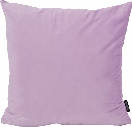 Foto: Velvet lila kussenhoes fluweel polyester 45 x 45 cm paars