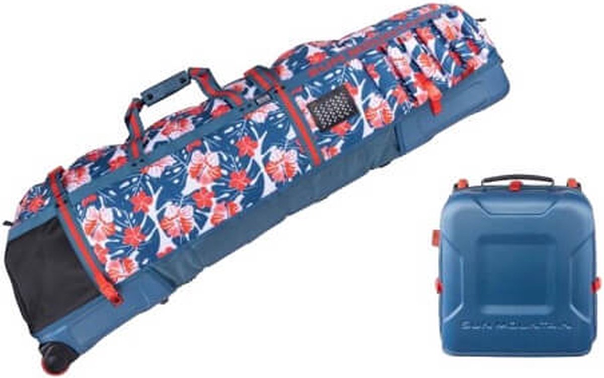 Sun Mountain Kube Golf Travelbag Spruce-Tropic-Poppy