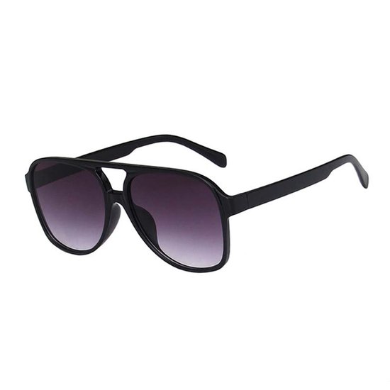 Pilotenbril - Zonnebrillen - Festival bril - Rave bril - Glasses - Classic model - Zwart - Zwarte glazen van Pilot — afbeelding 5