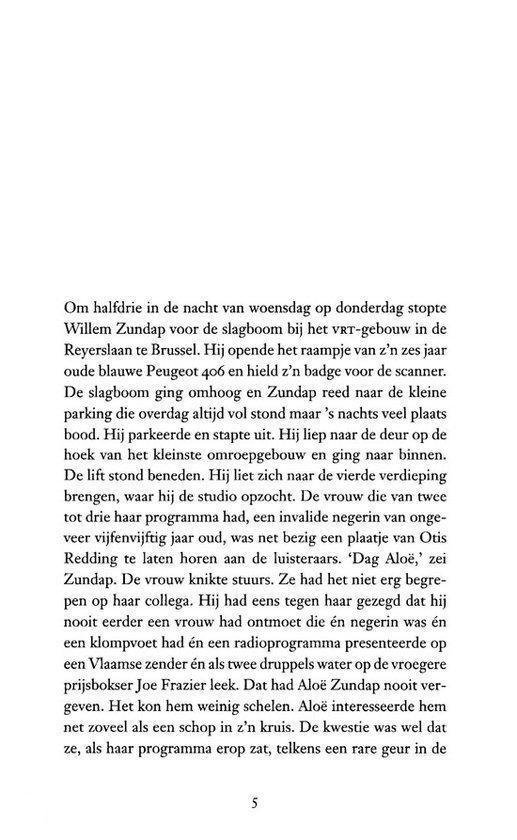 Tekstpagina met een deel van de tekst van het boek 'Van drie tot zes'.