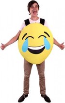 Emoticon kostuum lachend voor volwassenen - gezicht outfit