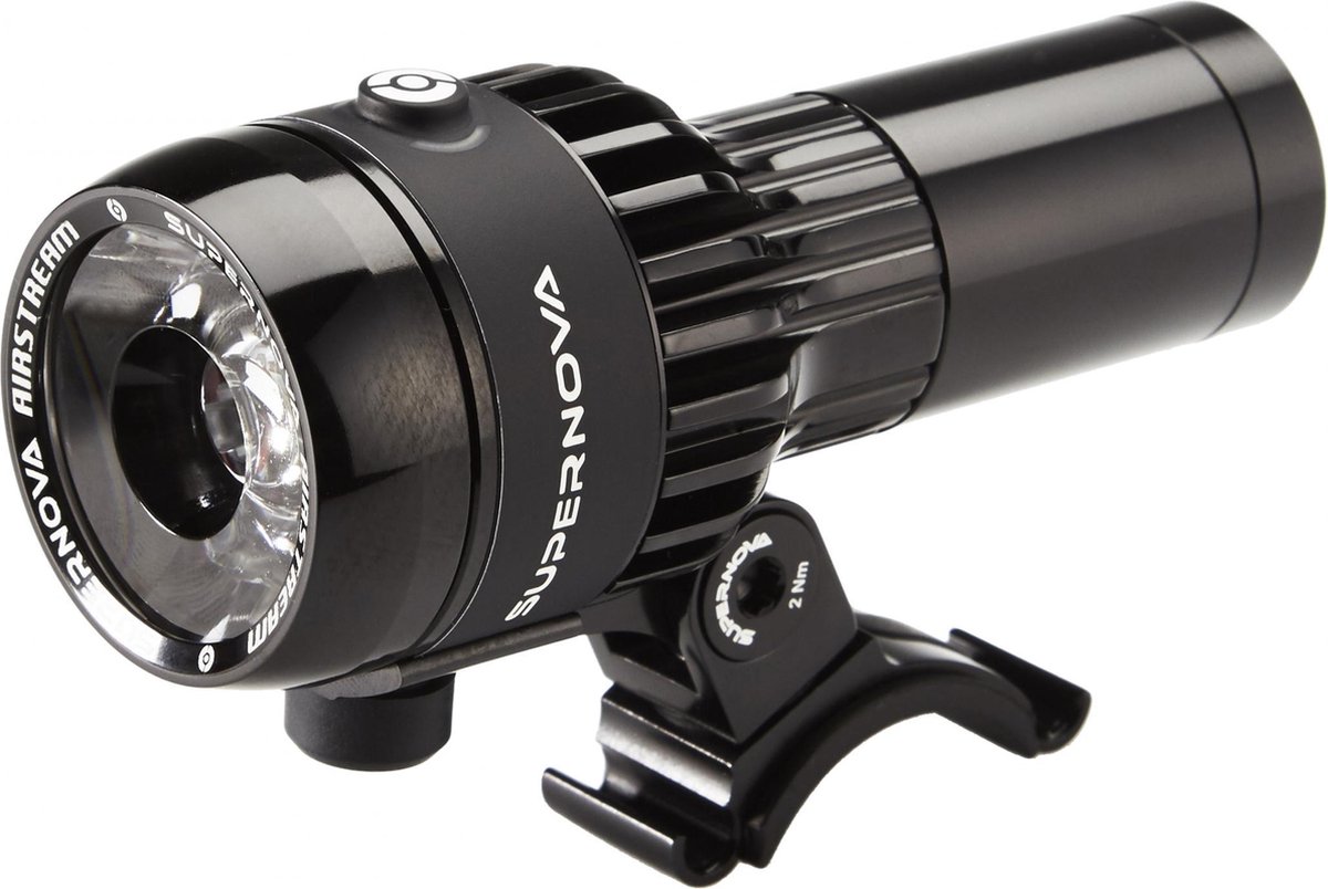 Supernova Airstream 2 fietsverlichting zwart