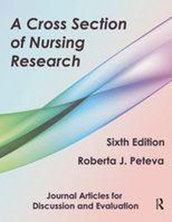 A Cross Section of Nursing Research - cover